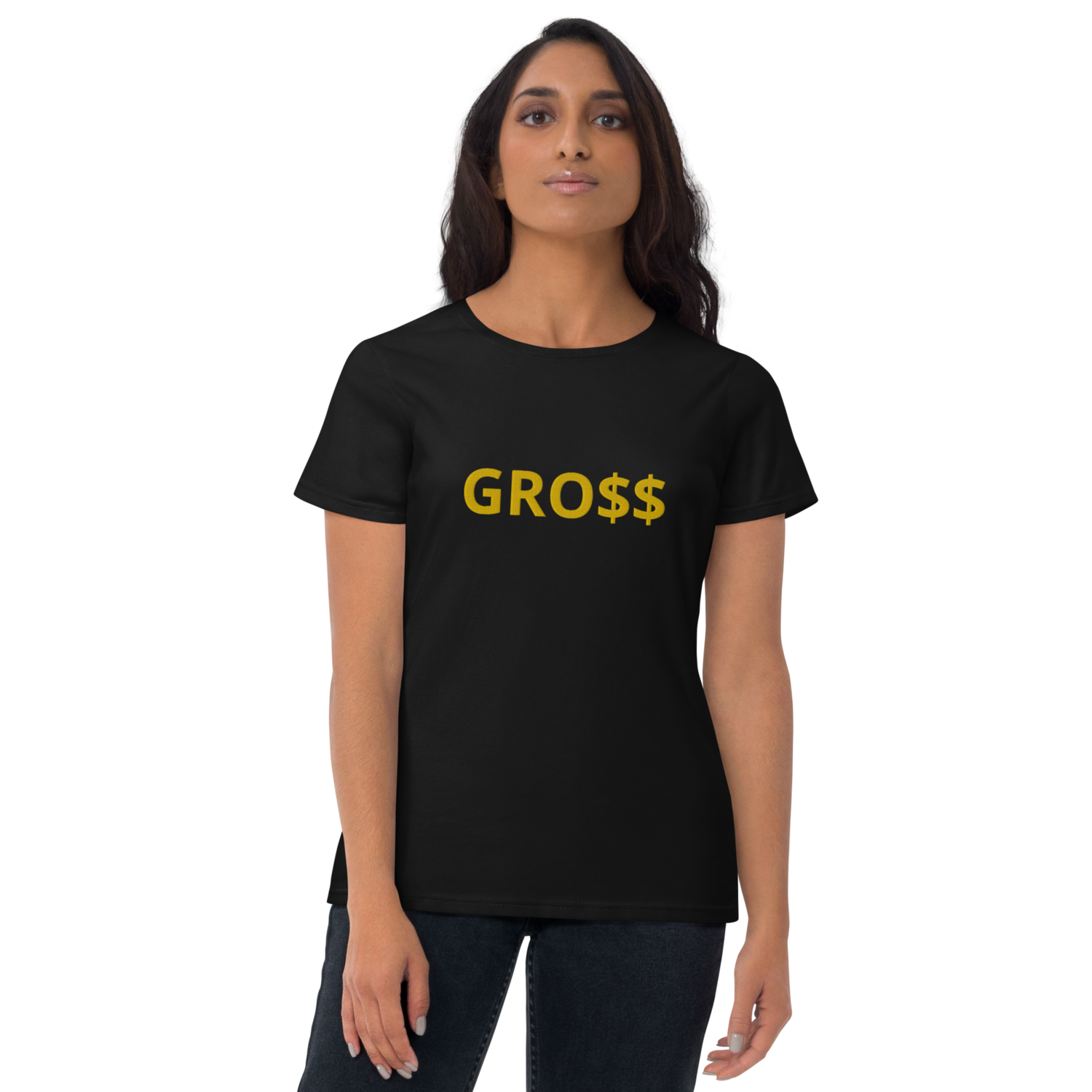 GRO$$ CLASSIC (YELLOW GOLD) Women's short sleeve t-shirt