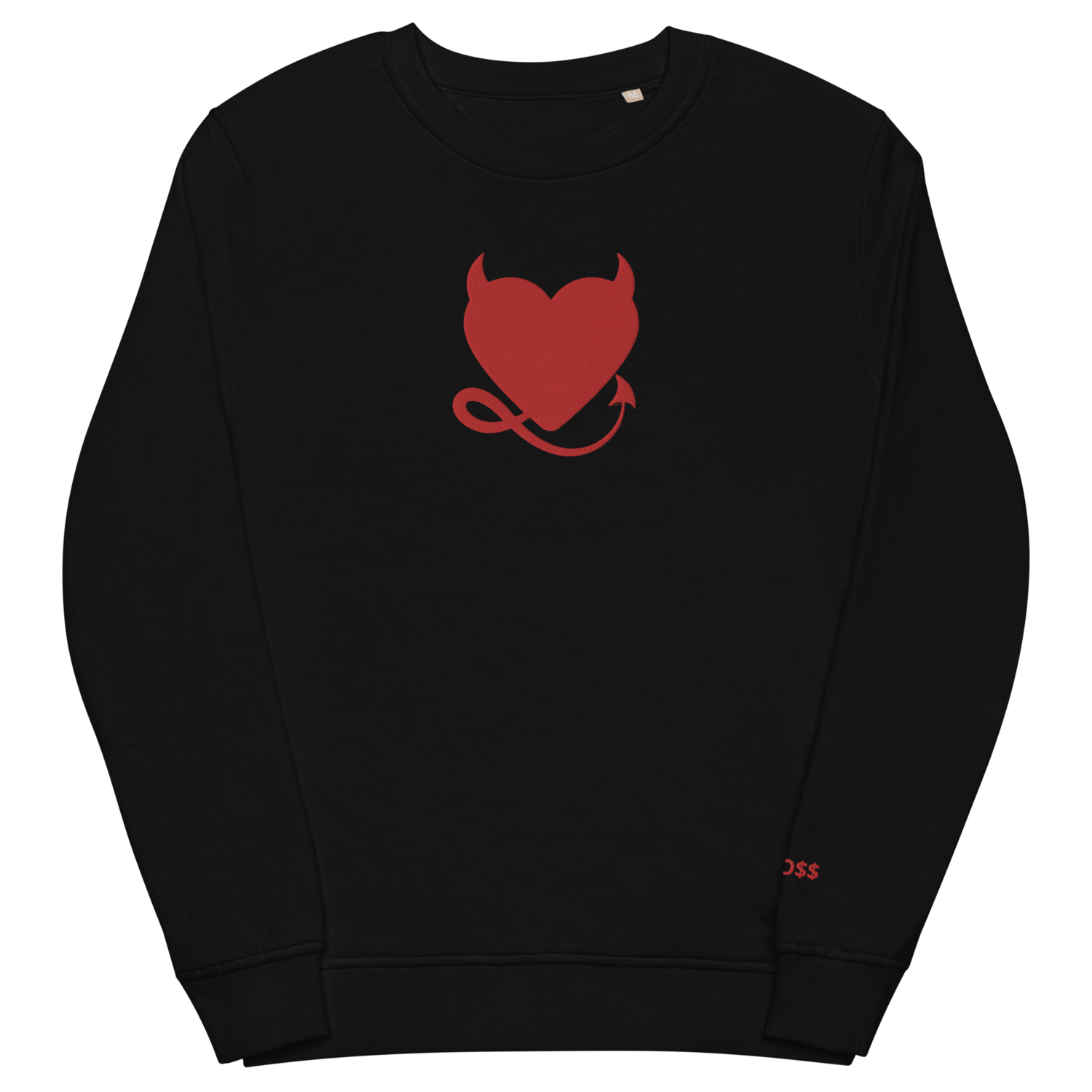RED CRUSH/NO BULLY/GRO$$ Unisex organic sweatshirt