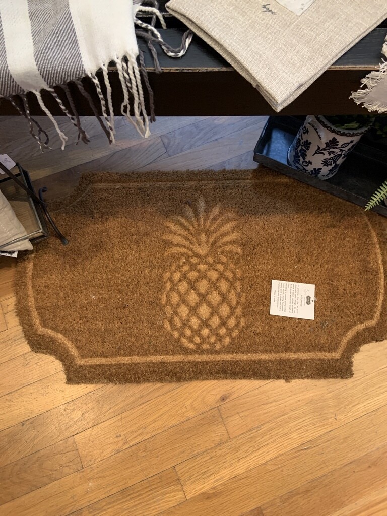Pineapple coir doormat