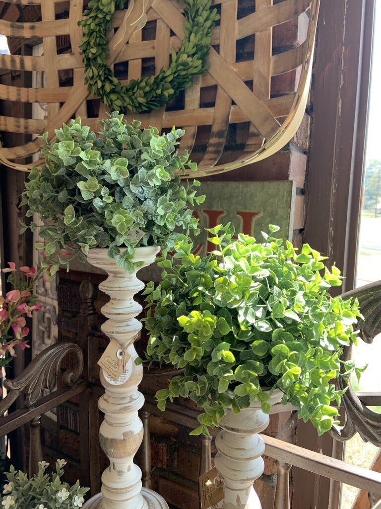 Candleholder toppers half orbs