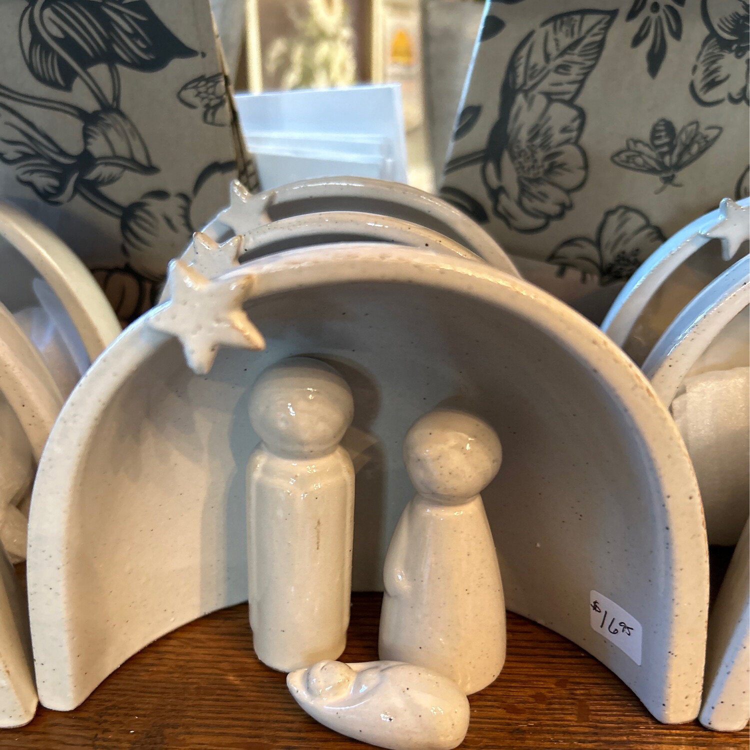 Nativity 4 Piece Ceramic