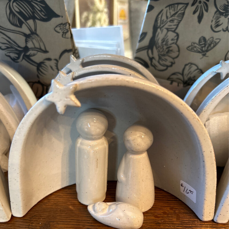 Nativity 4 Piece Ceramic