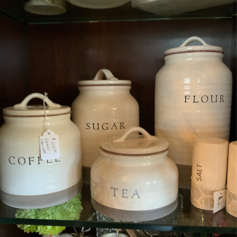 Two Tone Canister Set