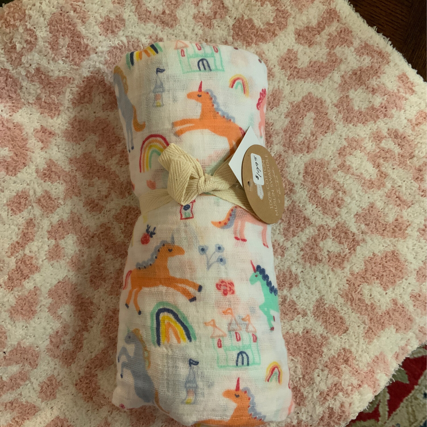 Unicorn Muslin Swaddle