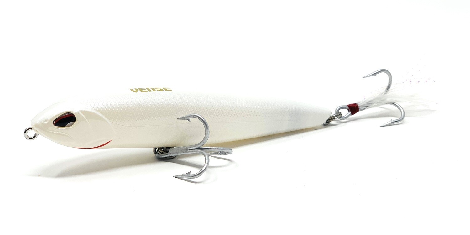 VENSE Tumbao 130 Topwater Fishing Lure - Mustad Treble Hooks, 6-inch Floating Stickbait For Saltwater & Freshwater - View #3