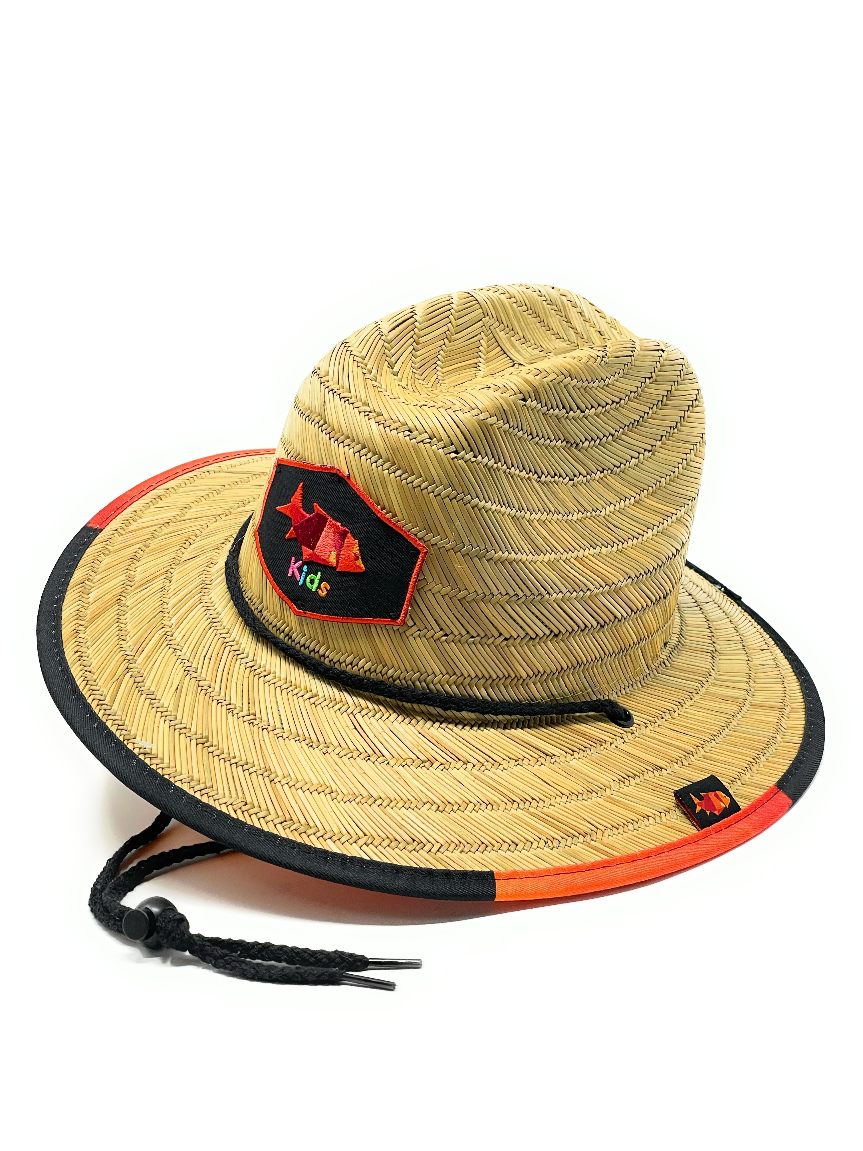 Sunrise Lifeguard for Kids Straw Hat. Kids beach Sun hat.