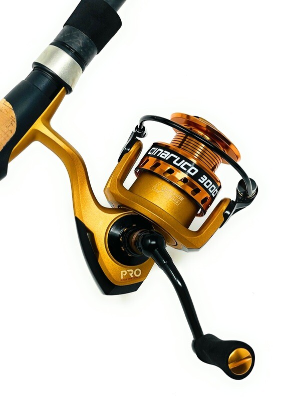 Combo Spinning Fishing Rod 6.6” Medium Heavy / Reel 3000