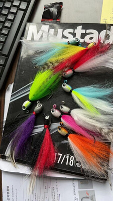 Rooster Bucktail Rattle Jig 1oz