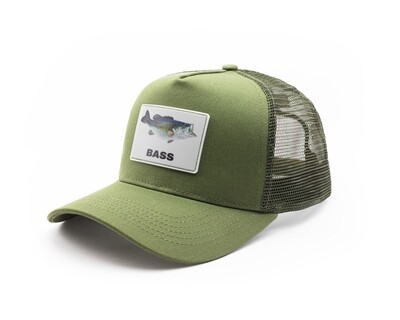 Classic Mesh Cap Rubberpatch Bass