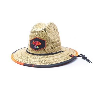 Sunrise Lifeguard Straw Hat for Kids