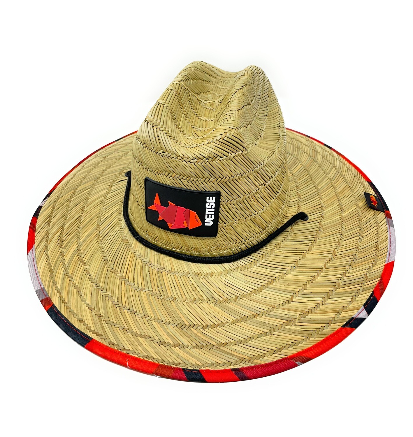 Sunrise Lifeguard Straw Hat Rubber Patch ( ORANGE)