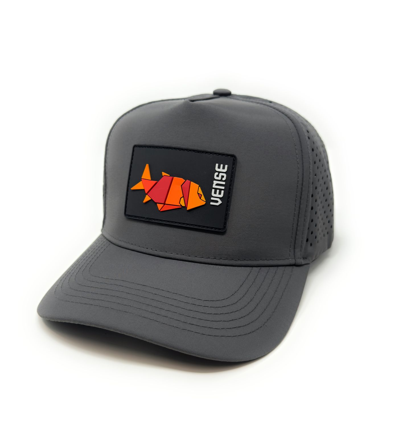 Snapback Cap with Rubber Patch