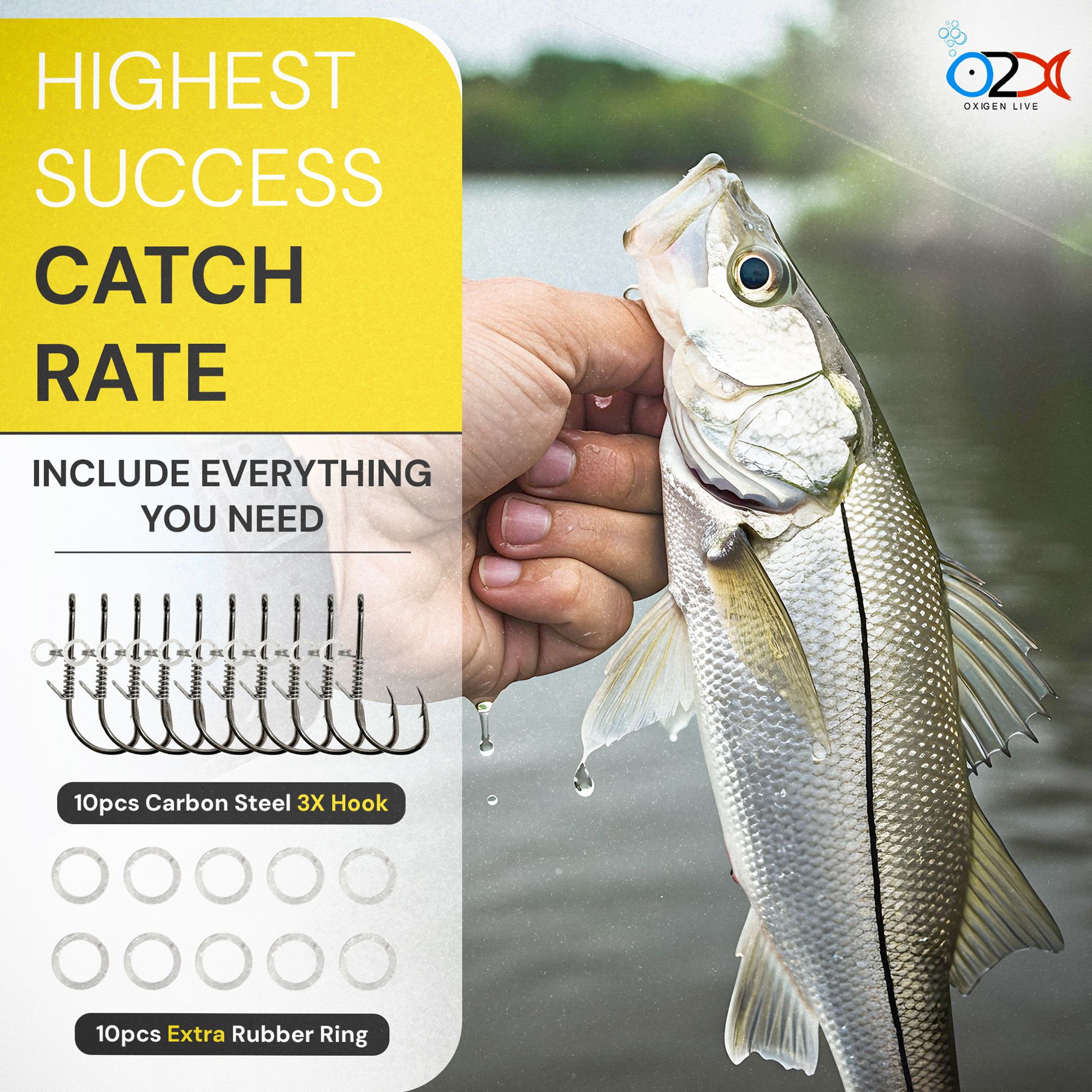 Puppet Live Shrimp Holder Hook