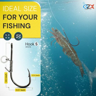 Puppet Live Shrimp Holder Hook