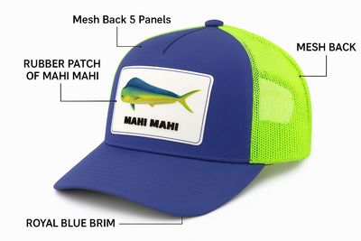 Classic Mesh Cap Rubberpatch Mahi Mahi