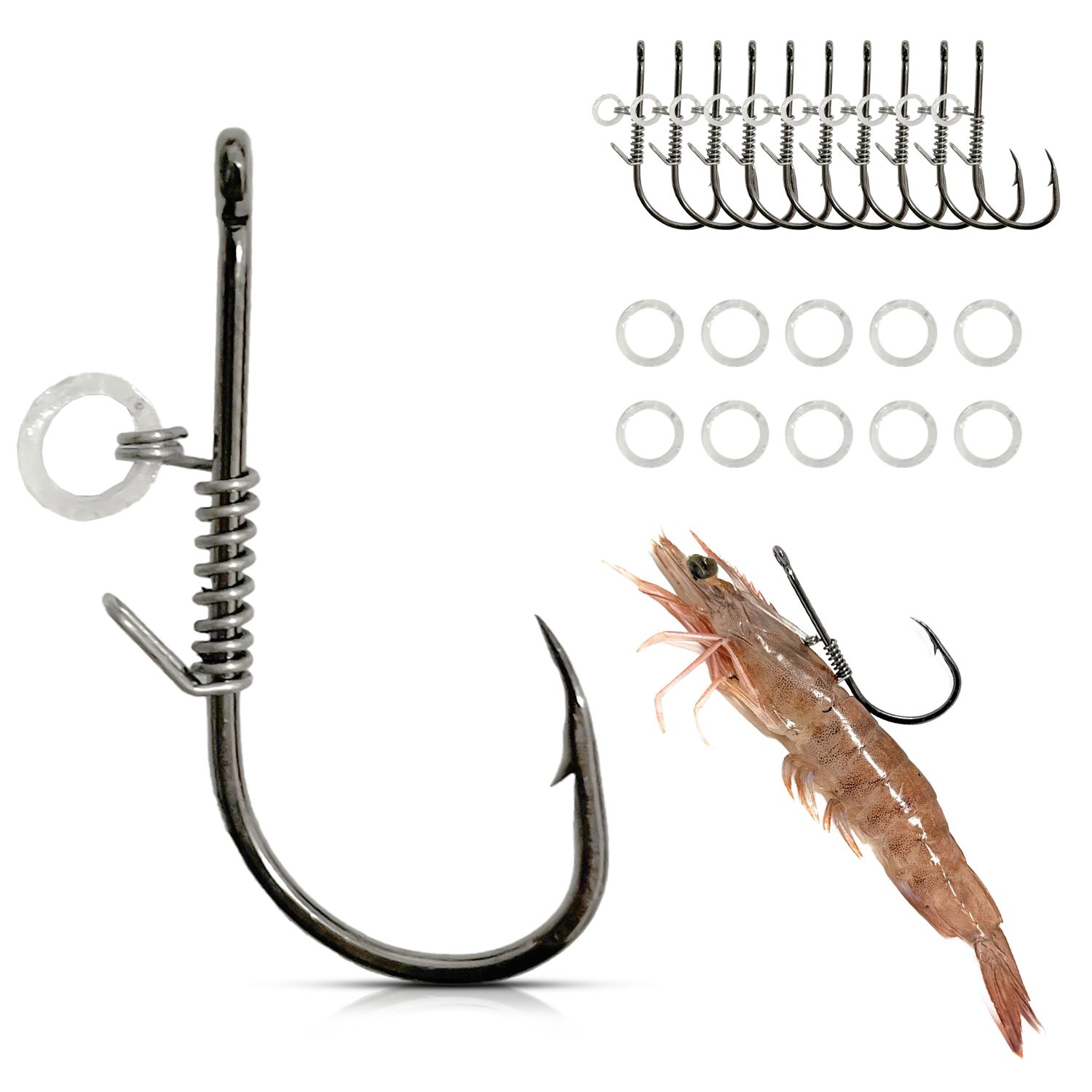 Puppet Live Shrimp Holder Hook