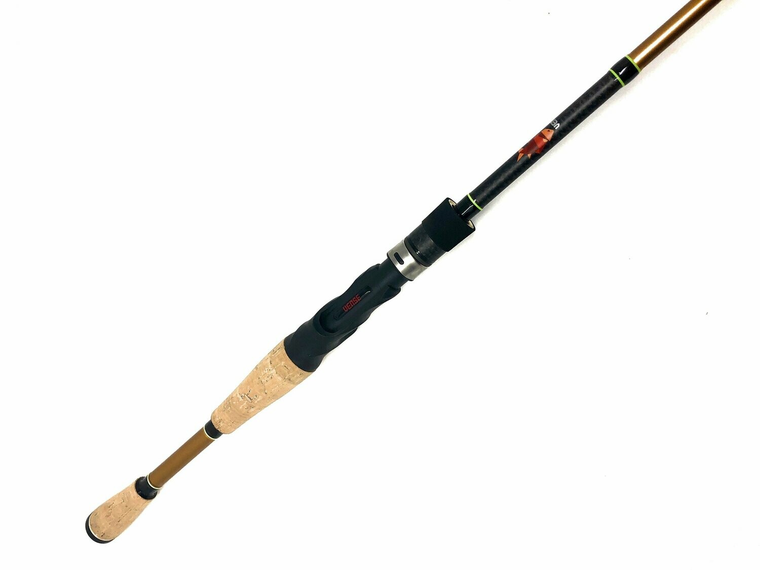 10ft fishing rod and reel Saltwater 20-40 Lb. Surf Fishing Rod Black Magic 10'