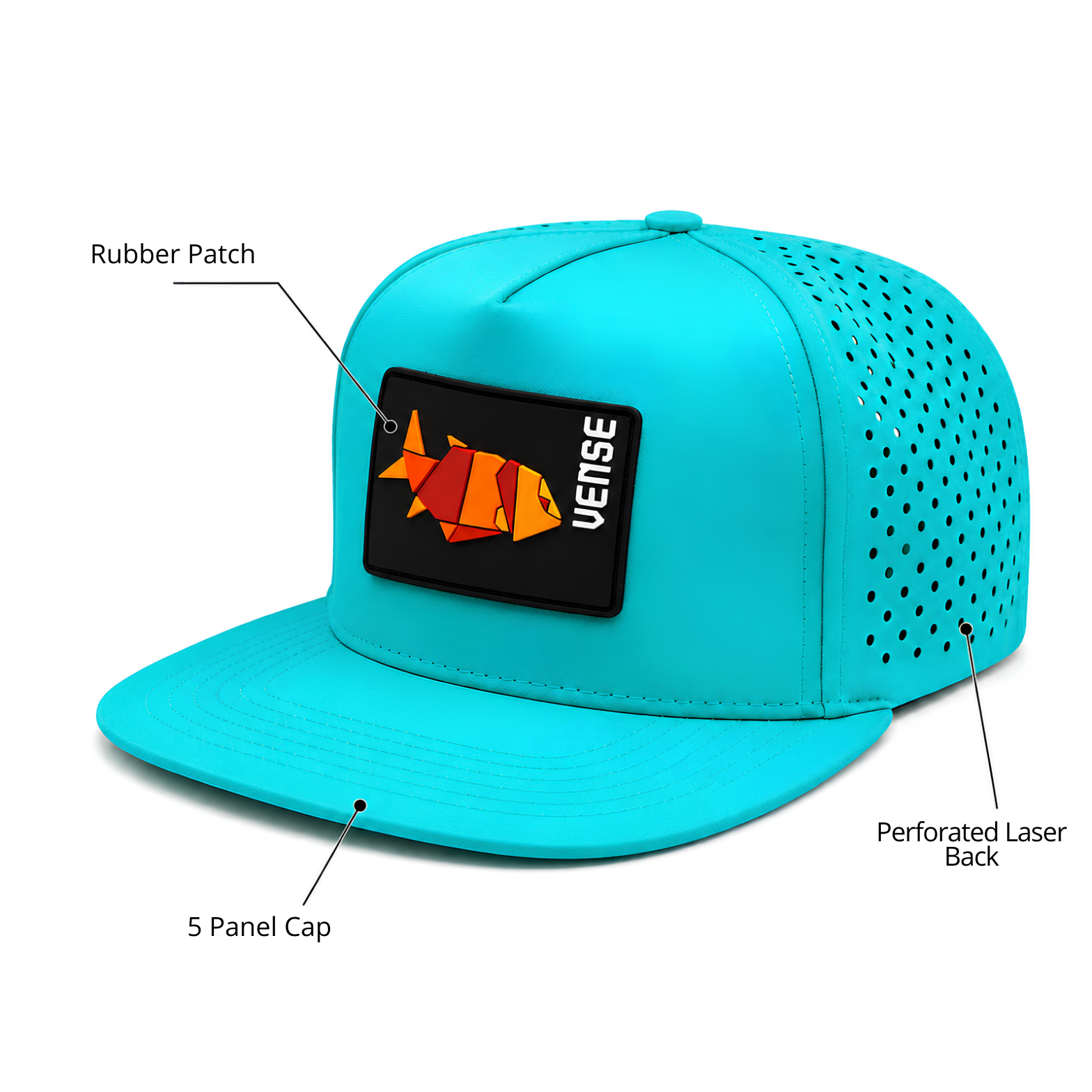 Snapback Cap whith Rubber Patch