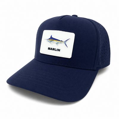 Snapback Cap Rubber Patch Marlin Snapback Cap Rubber Patch Marlin "WATERPROOF"