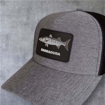 Classic Mesh Cap Rubberpatch Barracuda