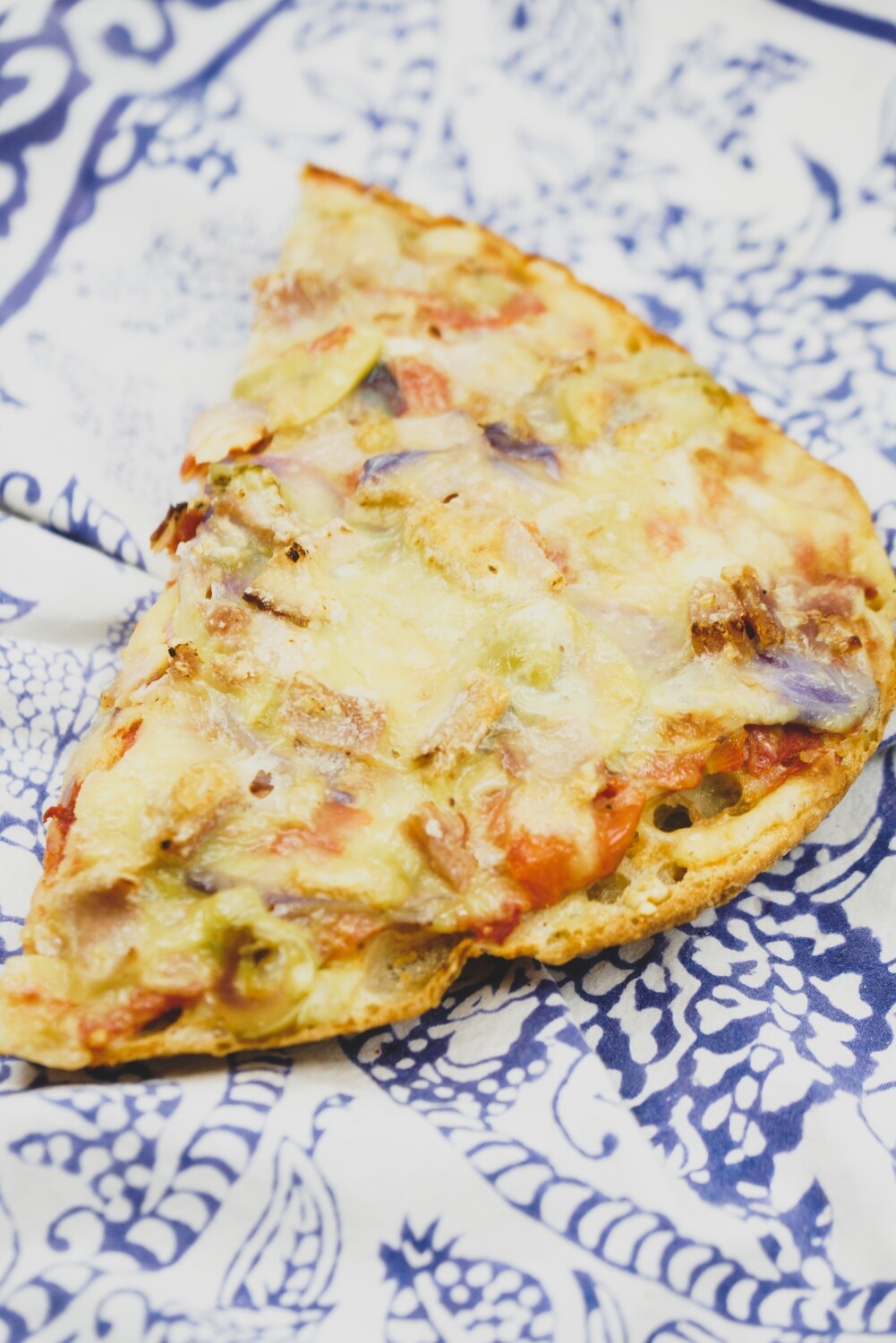 Pizza bread slice
