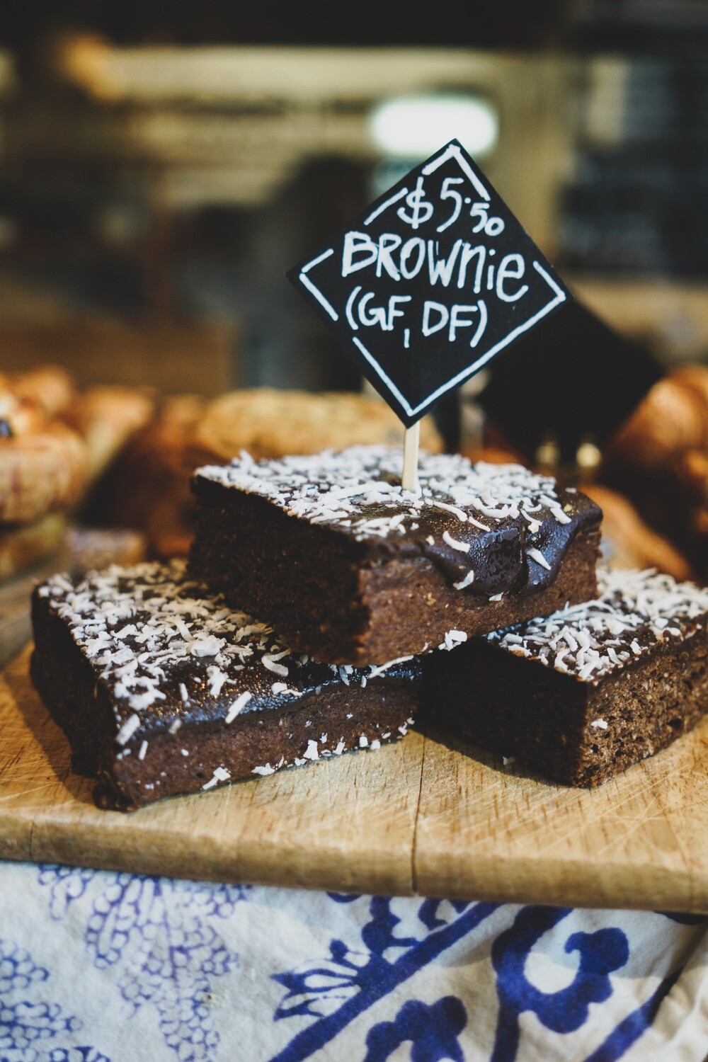 Brownie (gluten free, diary free)