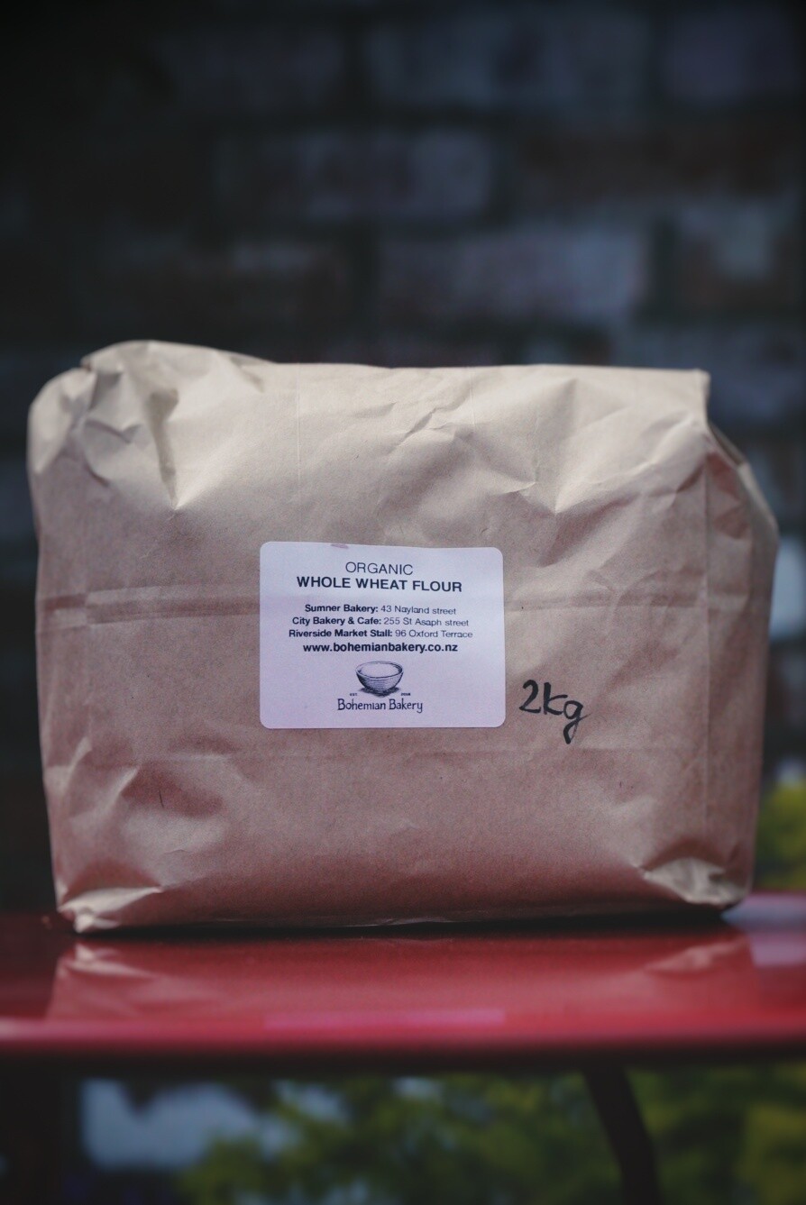 Organic WHOLEWHEAT flour 2kg