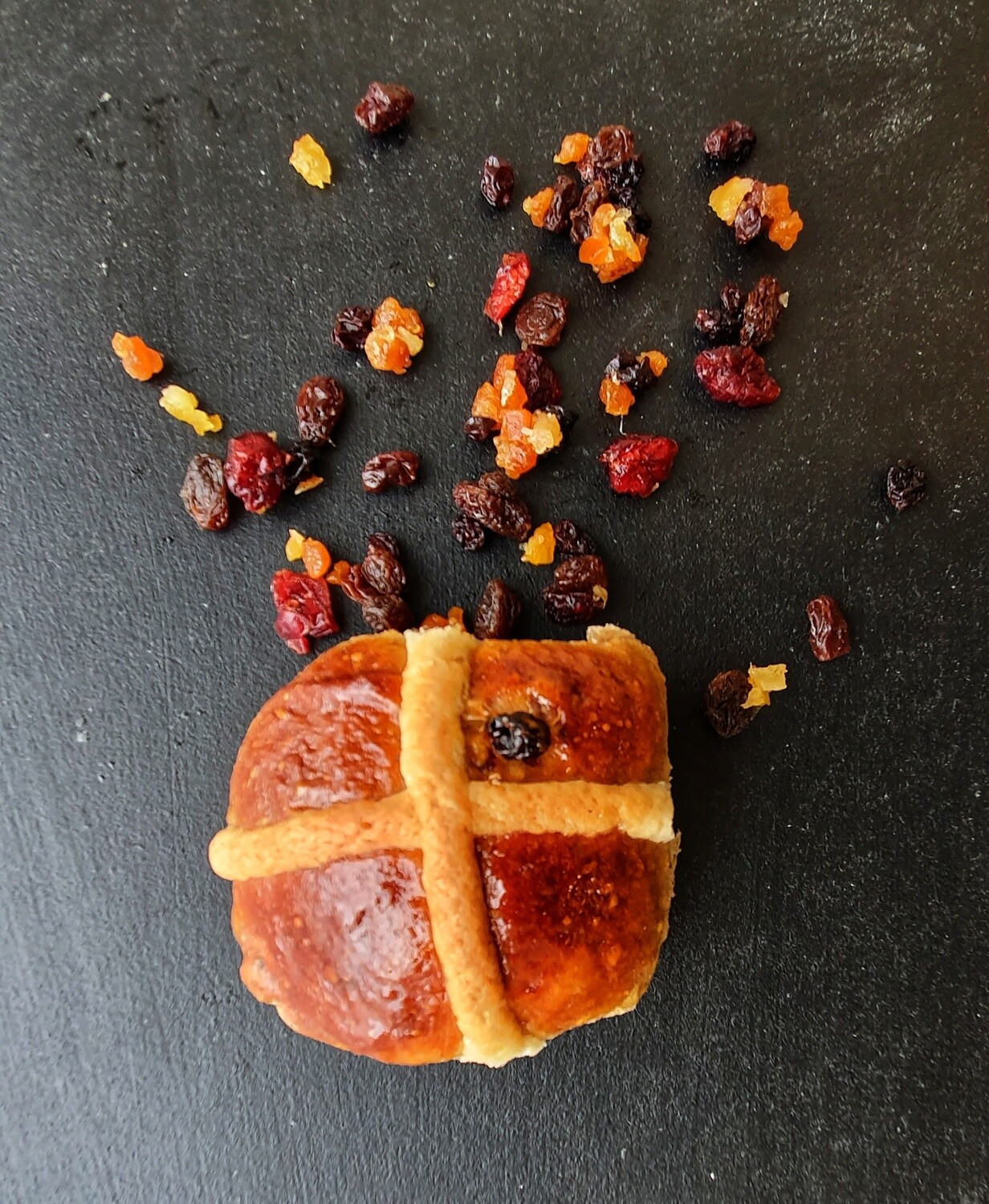 Hot Cross Bun single