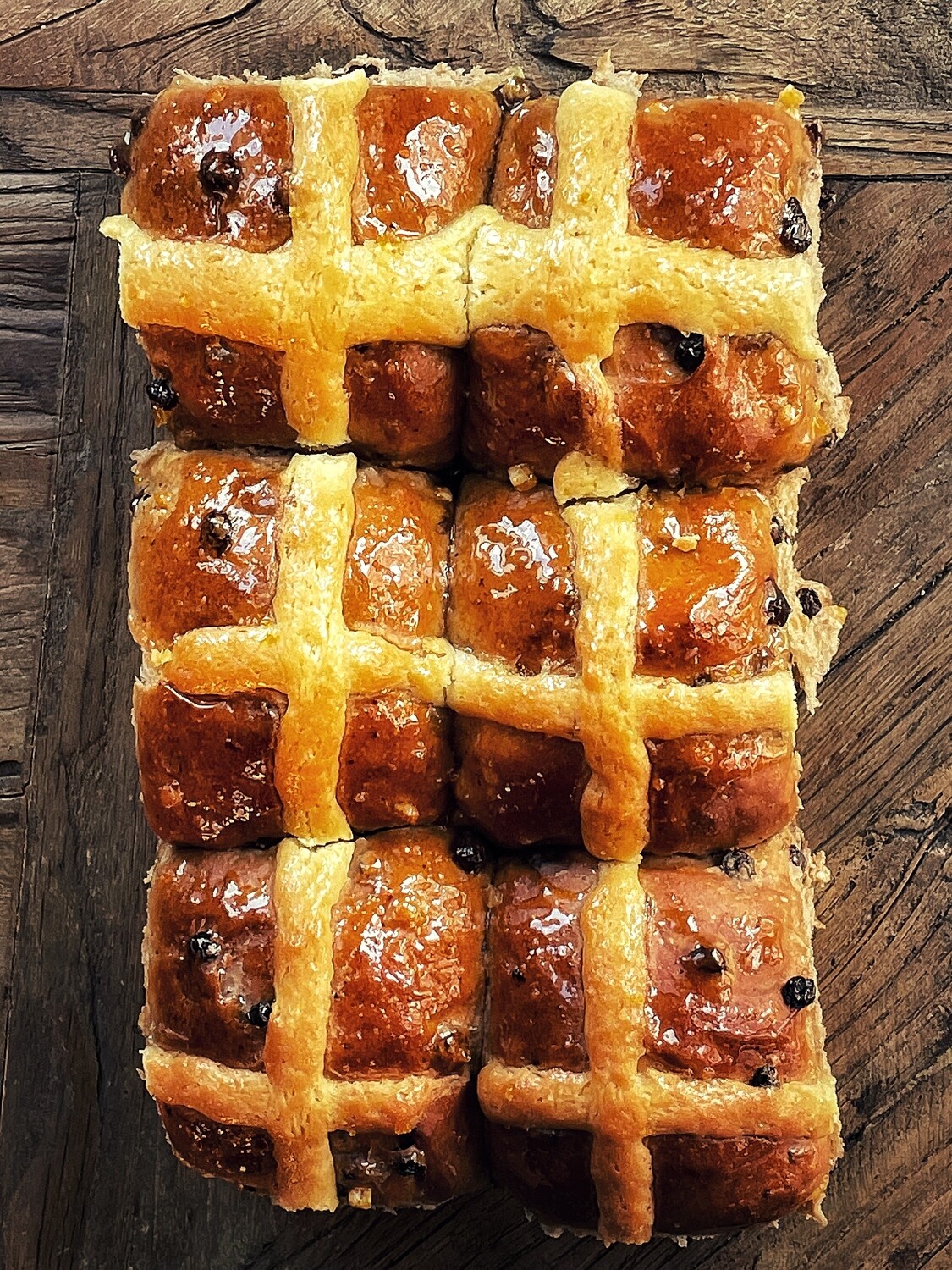 Hot Cross Buns 6 pack