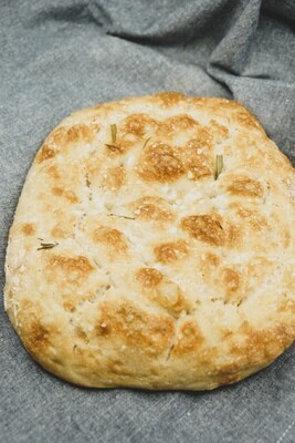 Focaccia loaf