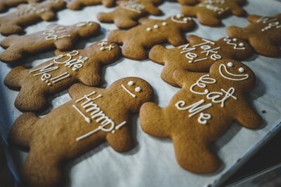 Gingerbread man (big cookie)