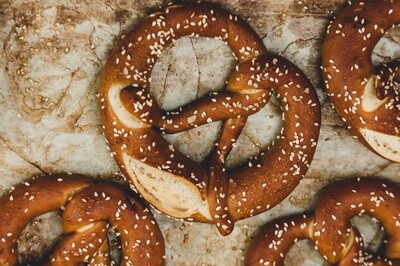 Giant soft Pretzel
