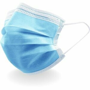 Disposable Face Mask, 3-PLY Earloop, 2 Boxes of 50 pcs (You Get 100 pcs) In Stock, Free Shipping Within Canada.