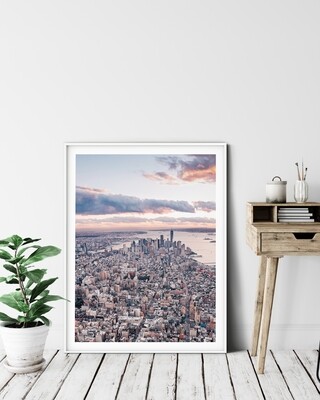 Sunsetting over Manhattan