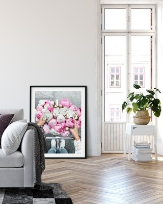 Please bring me peonies
