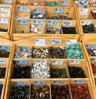 Mineral Bins In Katy Showroom