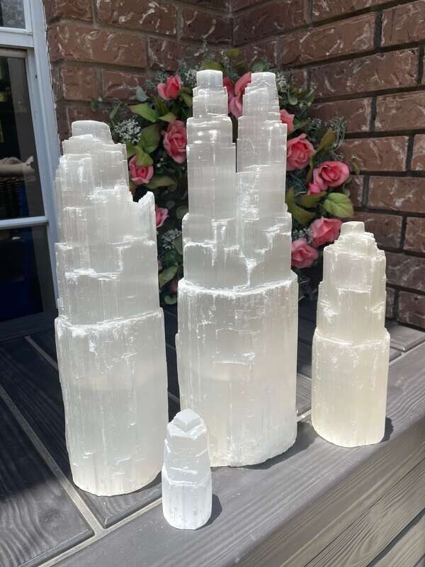 Selenite Lamps