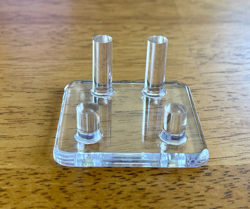 4-Peg stand MED 2"