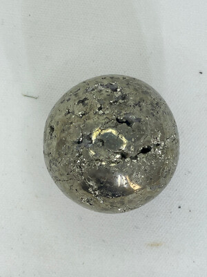 Pyrite polished sphere 1 1/2in