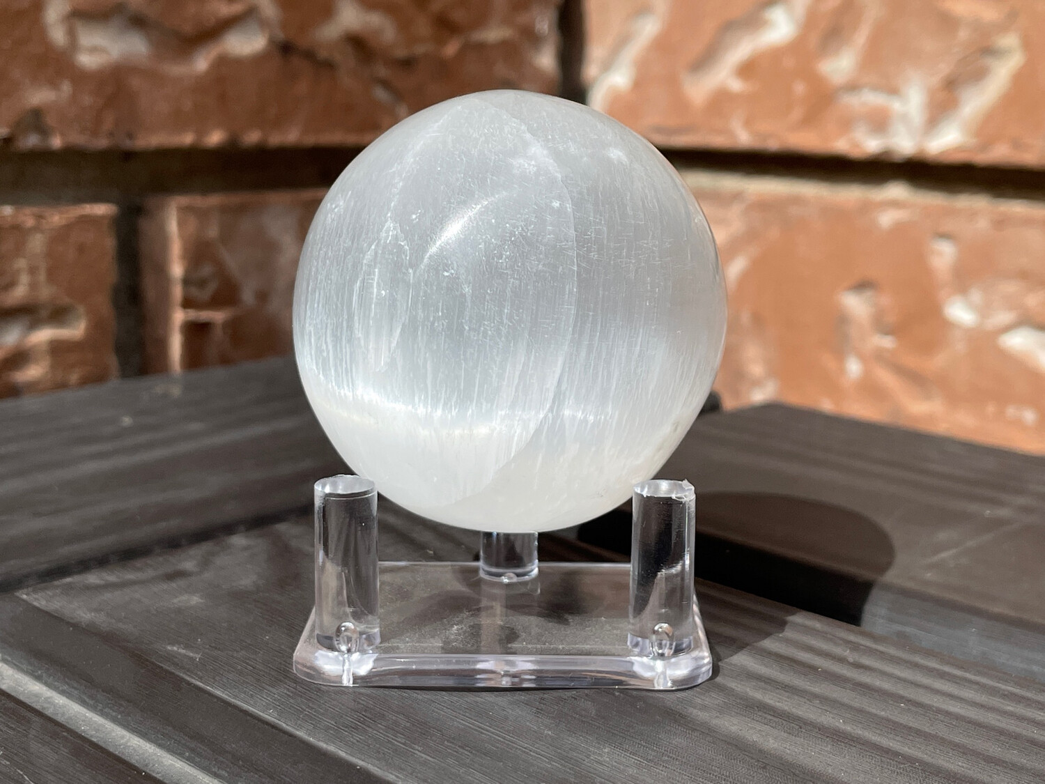 selenite sphere 6cm