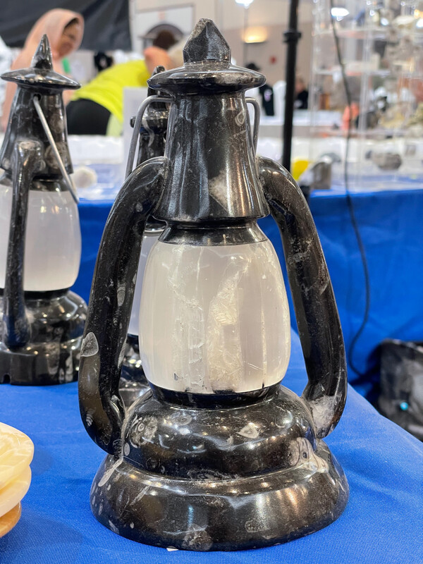 fossil lamp 10''