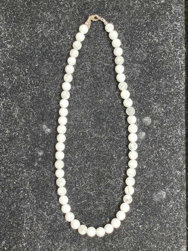 Handmade Howlite Necklace