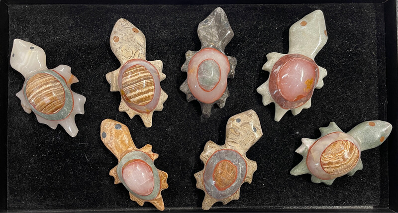 Gemstone Turtle 4"