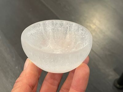 selenite bowl small