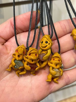 stone troll necklace