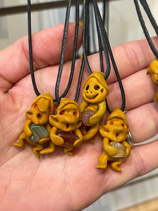 stone troll necklace