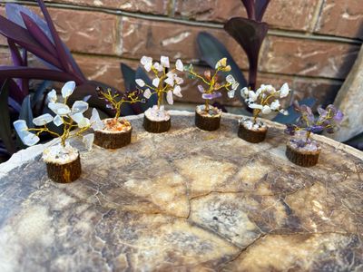 mini gemstone tree
