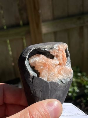 Zeolite w/ Heulandite geode 0.223kg