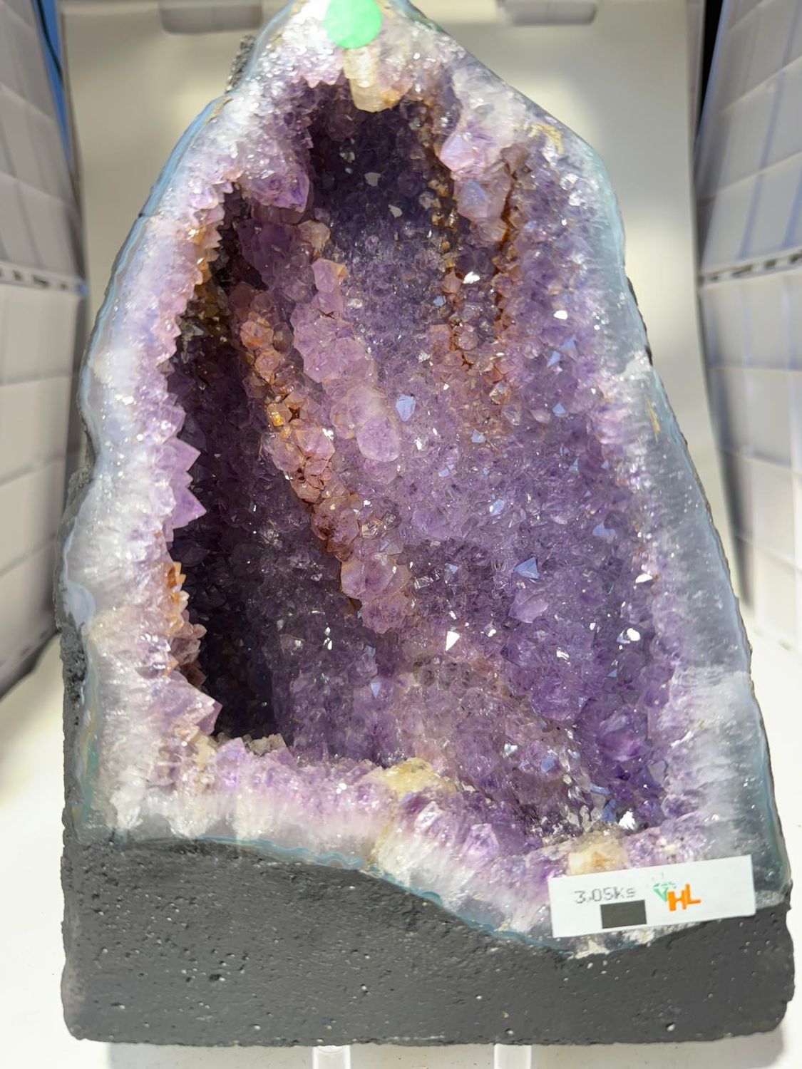 amethyst calcite cathedral 3.05kg