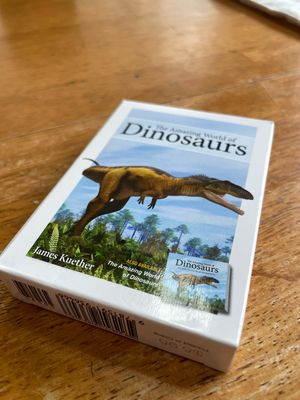 amazing world of dinosaurs cards